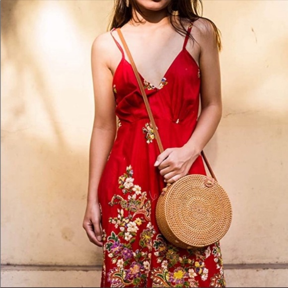 boho chic Handbags - Boho Rattan Handwoven purse